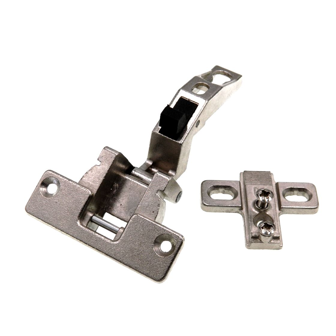 Amerock Nickel 270 deg. Frameless Entertainment Center Concealed Hinge 3272-B