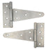 Ultra Hardware Heavy Duty Gate T-Hinge 6" Galvanized Steel All Weather, 3 Pair