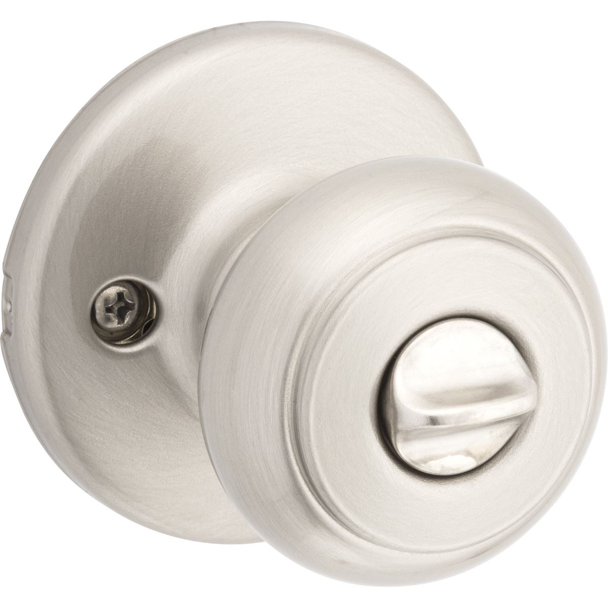 Kwikset Cove Keyed Entry Door Knob Satin Nickel SmartKey Microban 400CV 15 SMT