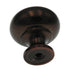 Style Selections Designer Bronze Gilt Round Etched 1 1/4" Knob 40911