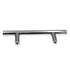 Style Selections European Bar Drawer Pull, 3 Inch Centers, Chrome