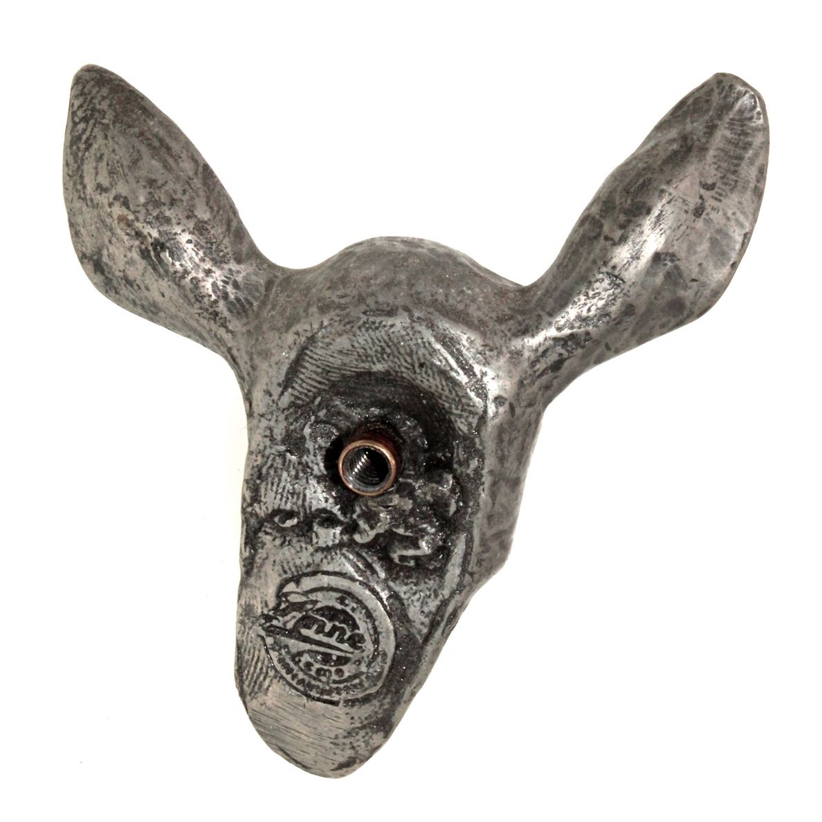 Anne at Home Animals Doe 2 3/4" Deer Cabinet Knob Pewter Matte 412-1