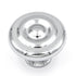 Ultra Designer's Edge Polished Chrome Solid Brass Circles 1 1/2" Knob 41358