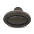 Ultra Designer's Edge Rust Oval Ridged 1 1/4" Knob 41724R1