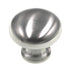 Ultra Hardware 1 1/4" Round Cabinet Knob Satin Chrome 41765