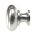 Ultra Hardware 1 1/4" Round Cabinet Knob Satin Chrome 41765