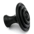 Ultra Designer's Edge Dark Oil-Rubbed Bronze Round Circles 1 1/2" Knob 41876