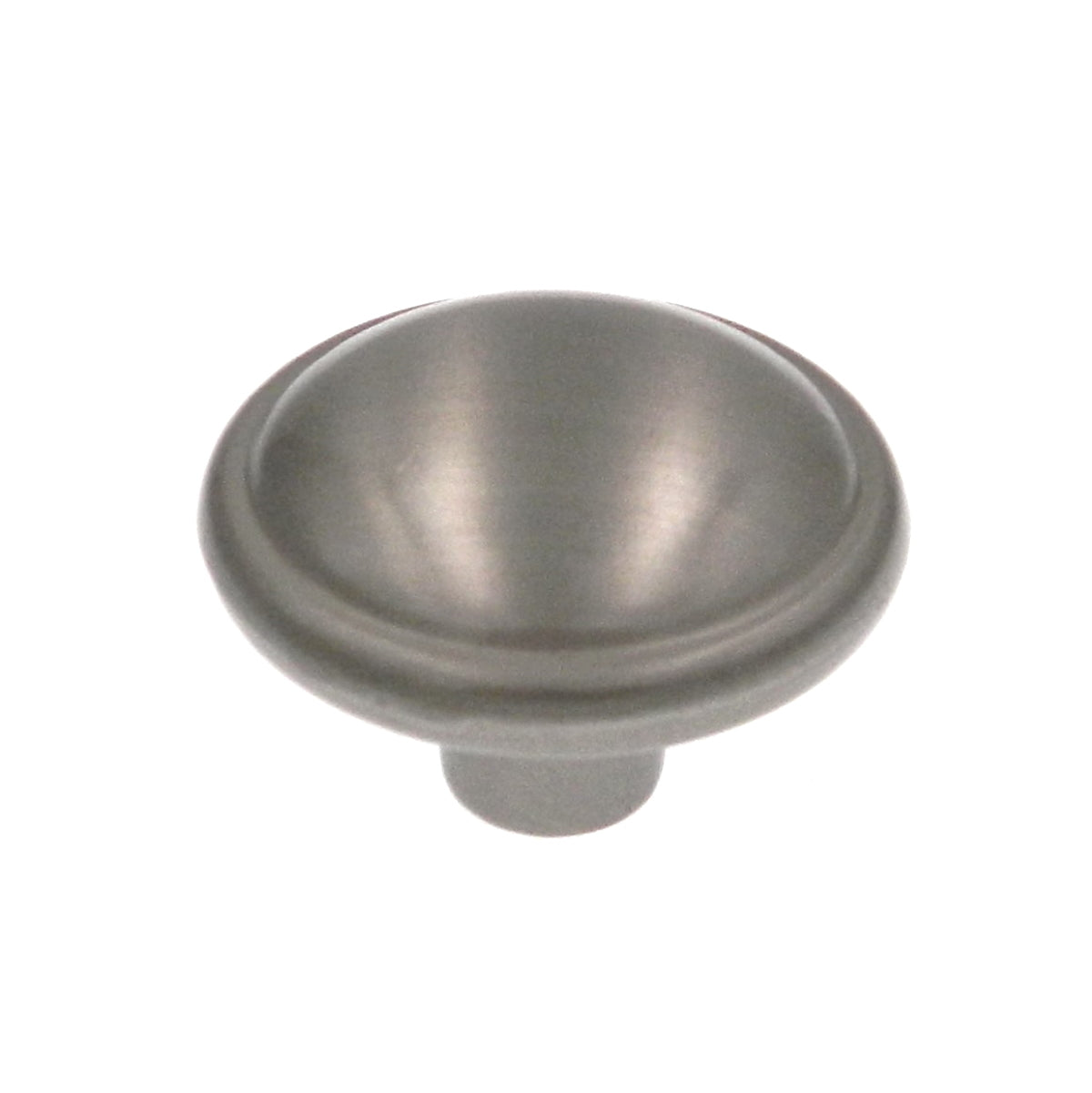 Satin Nickel 1 inch Smooth Button Cabinet Knob Pull Hardware Resources 4412362