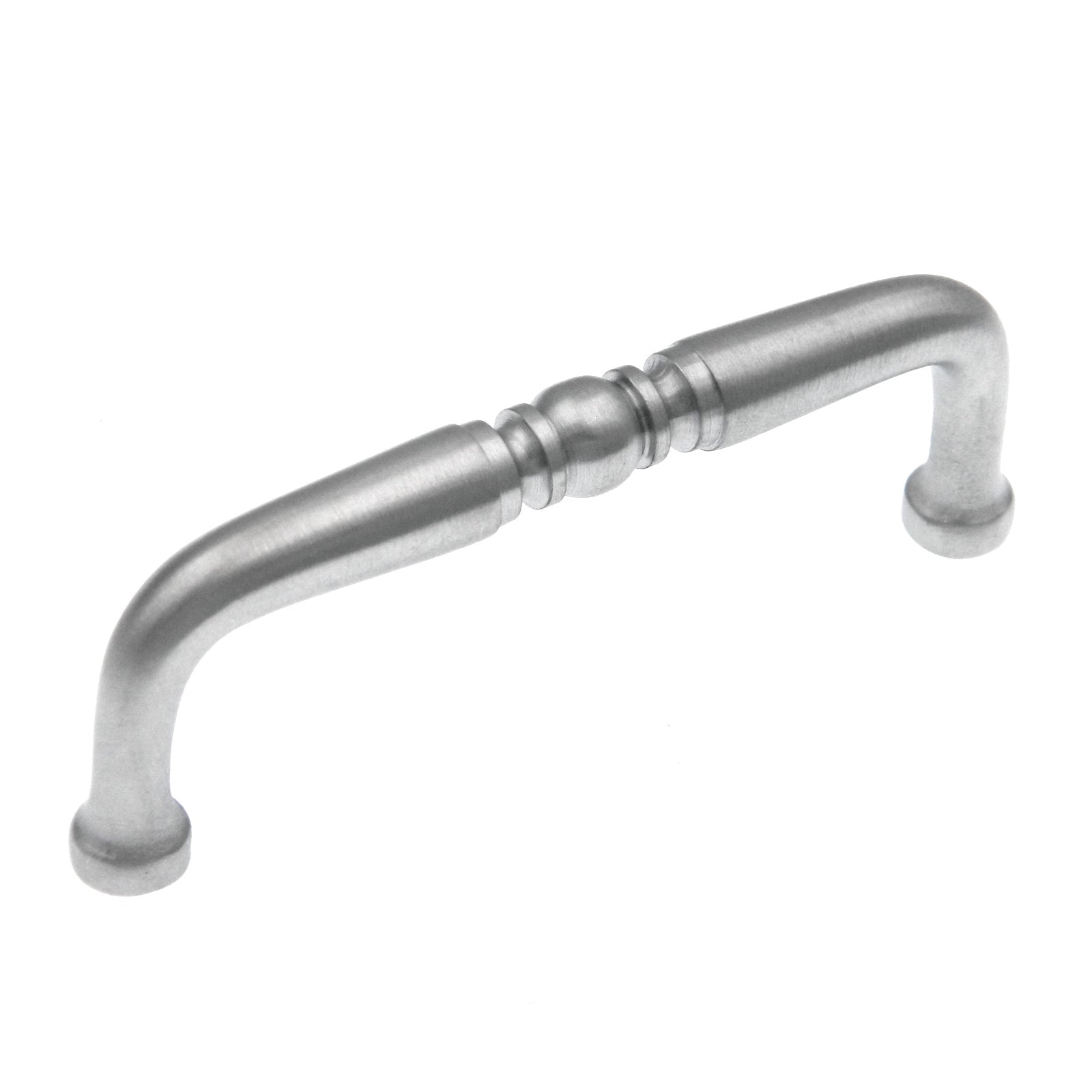 Laurey Satin Chrome 3"cc Solid Brass Handle Pull 45339