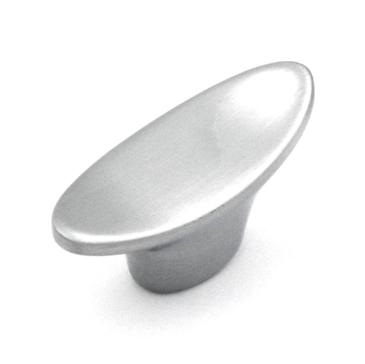 10 Pack Belwith Keeler Chromolux 1 1/4" Sleek Oval Cabinet Knob Pull 46665-9141