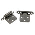 Hardware House Satin Nickel Self-Closing Cabinet Hinges HH48-9112, 1 Pair