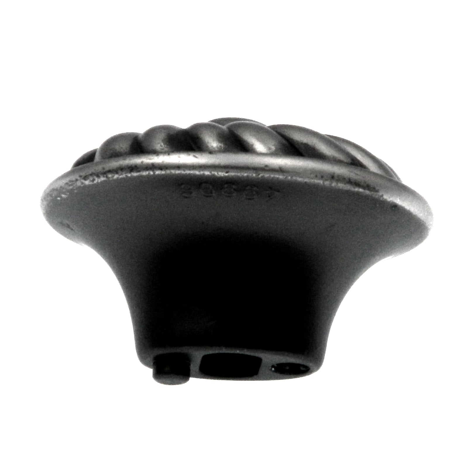 Belwith Keeler Black Nickel Vibed 1 5/8" Oval Cabinet Knob KBC 49906-9238