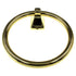 Amerock Accents Polished Brass 6" Metal Bath Towel Ring 52152