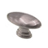 Laurey Nantucket Satin Pewter 1 1/2" Smooth Cabinet Knob 52239