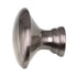 Laurey Nantucket Satin Pewter 1 1/2" Smooth Cabinet Knob 52239