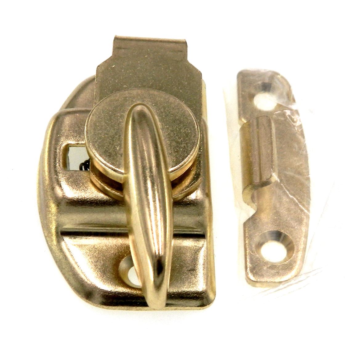 Ace Hardware Draw Tight Window Sash Lock Bright Brass 5298724