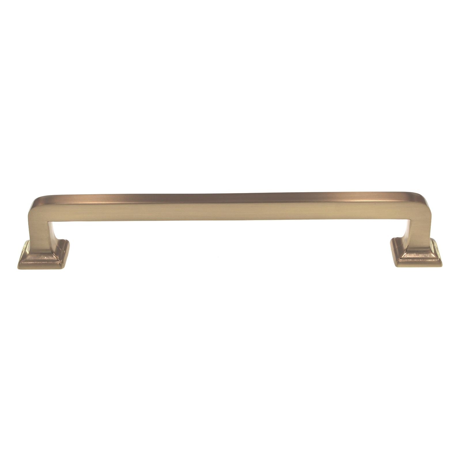 Schaub And Company Menlo Park Cabinet Pull 6" Ctr Signature Satin Brass 537-SSB