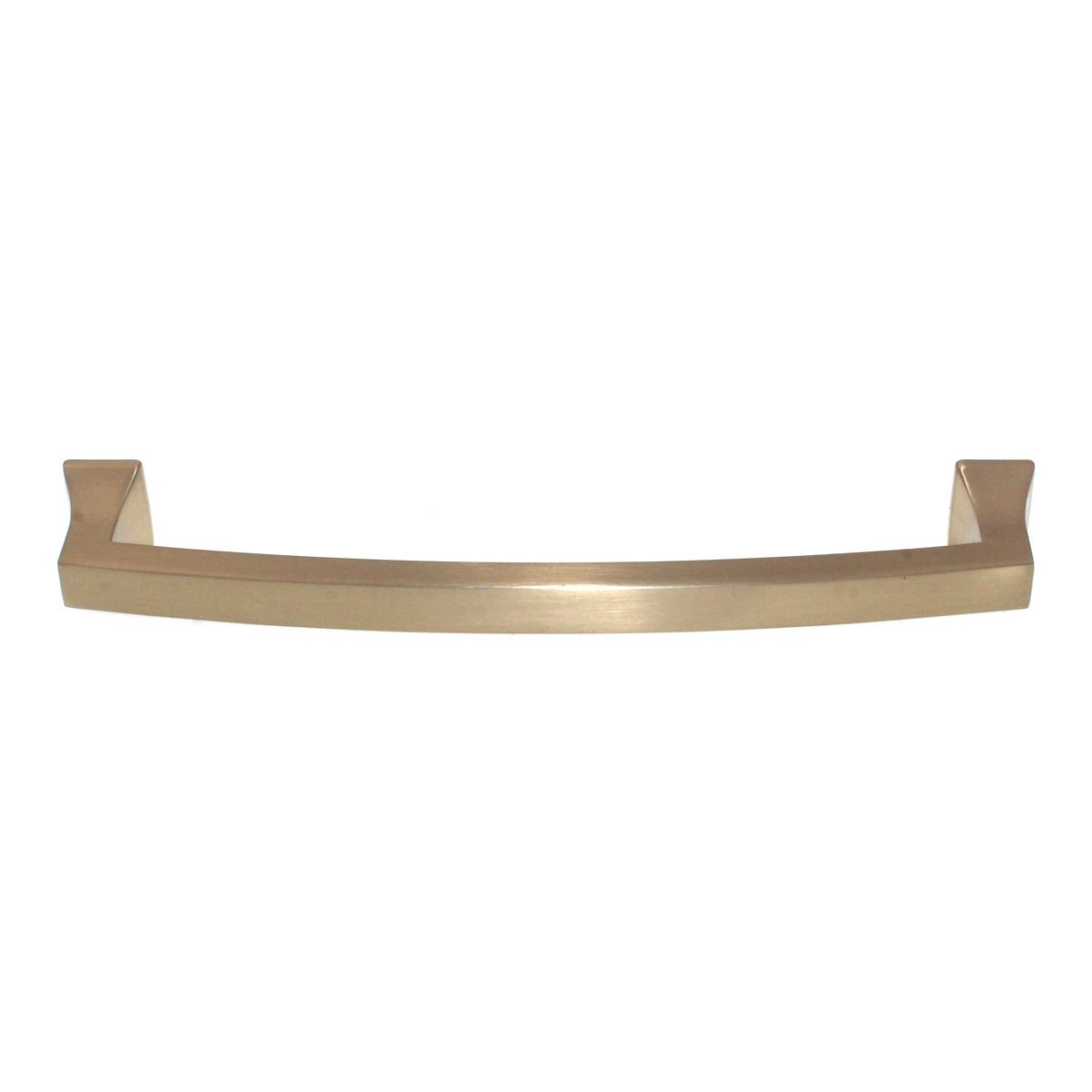 Schaub Menlo Park Cabinet Arch Pull 6" Ctr Signature Satin Brass 541-SSB