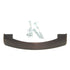 Jeffrey Alexander Merrick Oil-Rubbed Bronze 3 3/4" (96mm) Ctr. Pull 549-96DBAC