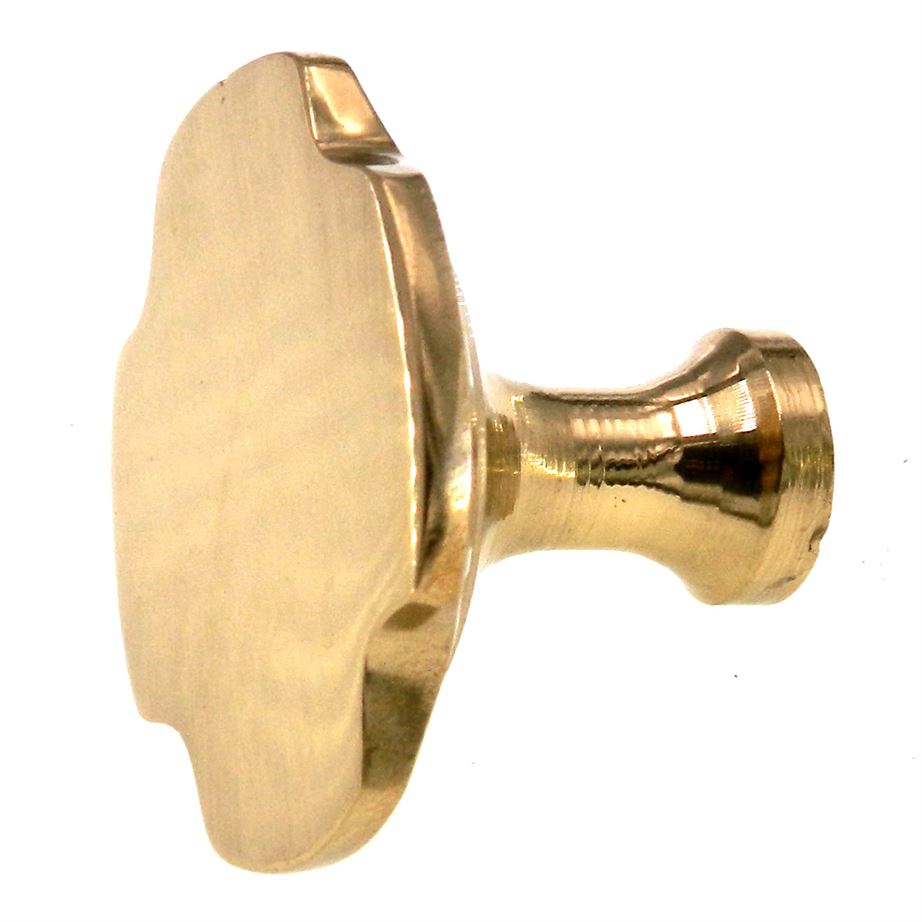 Amerock Allison Solid Brass 1 1/2" Square Corner Cut Cabinet Knob 550