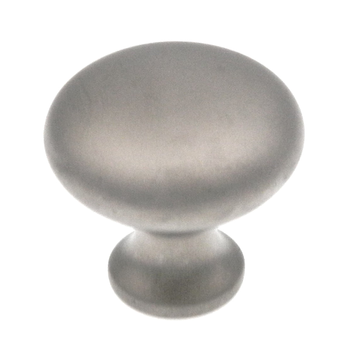 Laurey Satin Nickel Round 1 1/8" Cabinet Knob 55460, 5 Pack