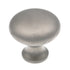 Laurey Satin Nickel Round 1 1/8" Cabinet Knob 55460, 5 Pack