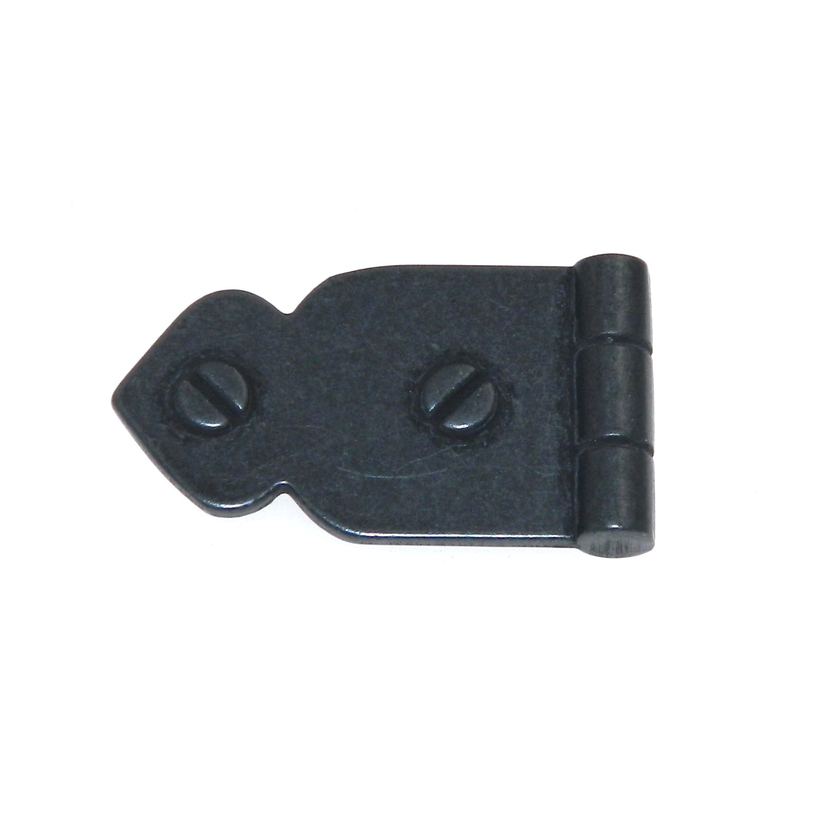 Keeler Dummy Black Decorative 3/4" Chest Surface Mount Offset Hinge 55468-9011