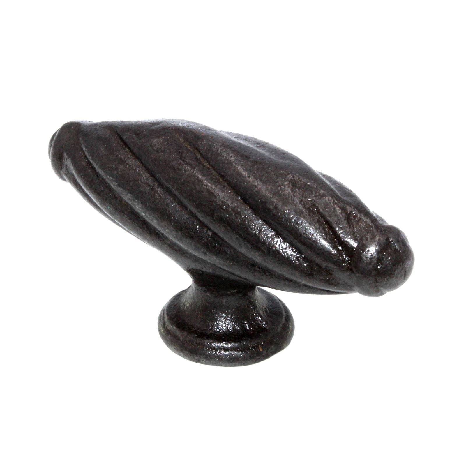 Laurey Classico Pewter 3 1/4" Twist T-Bar Cabinet Knob 58706