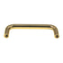 Ultra Hardware 3" Ctr. Solid Brass Cabinet Wire Pull Polished Brass 59100