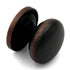 Ultra Designer's Edge Oil-Rubbed Bronze Round with Backplate 1 1/8" Knob 59481