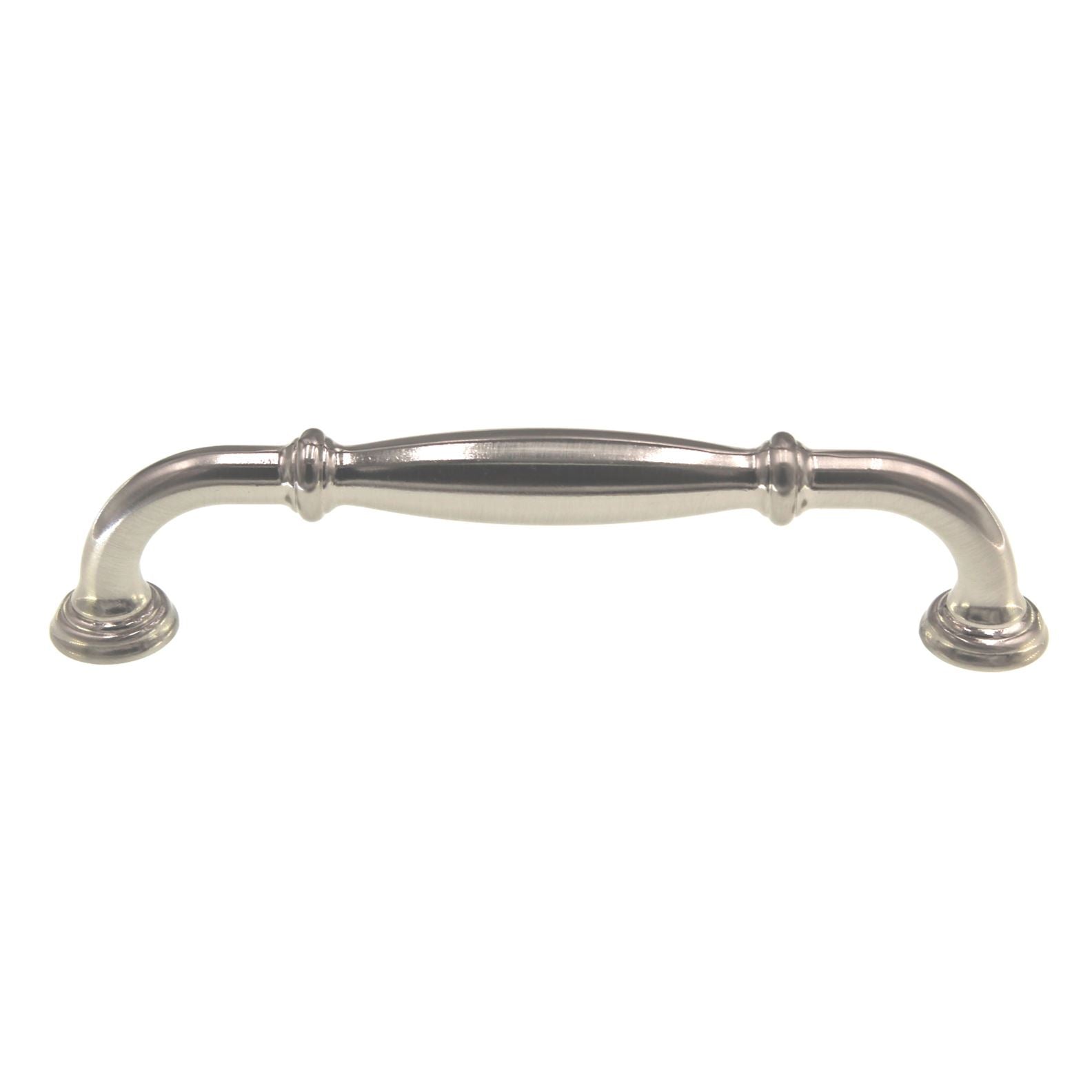 Jeffrey Alexander Tiffany Satin Nickel 5" (128mm) Ctr. Cabinet Pull 658-128SN