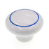 Amerock Allison Round White Ceramic 1-1/2" Cabinet Knob Pull 69124