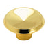 10 Pack Amerock Allison 69152 Polished Brass 1 3/8" Round Cabinet Knob Pulls