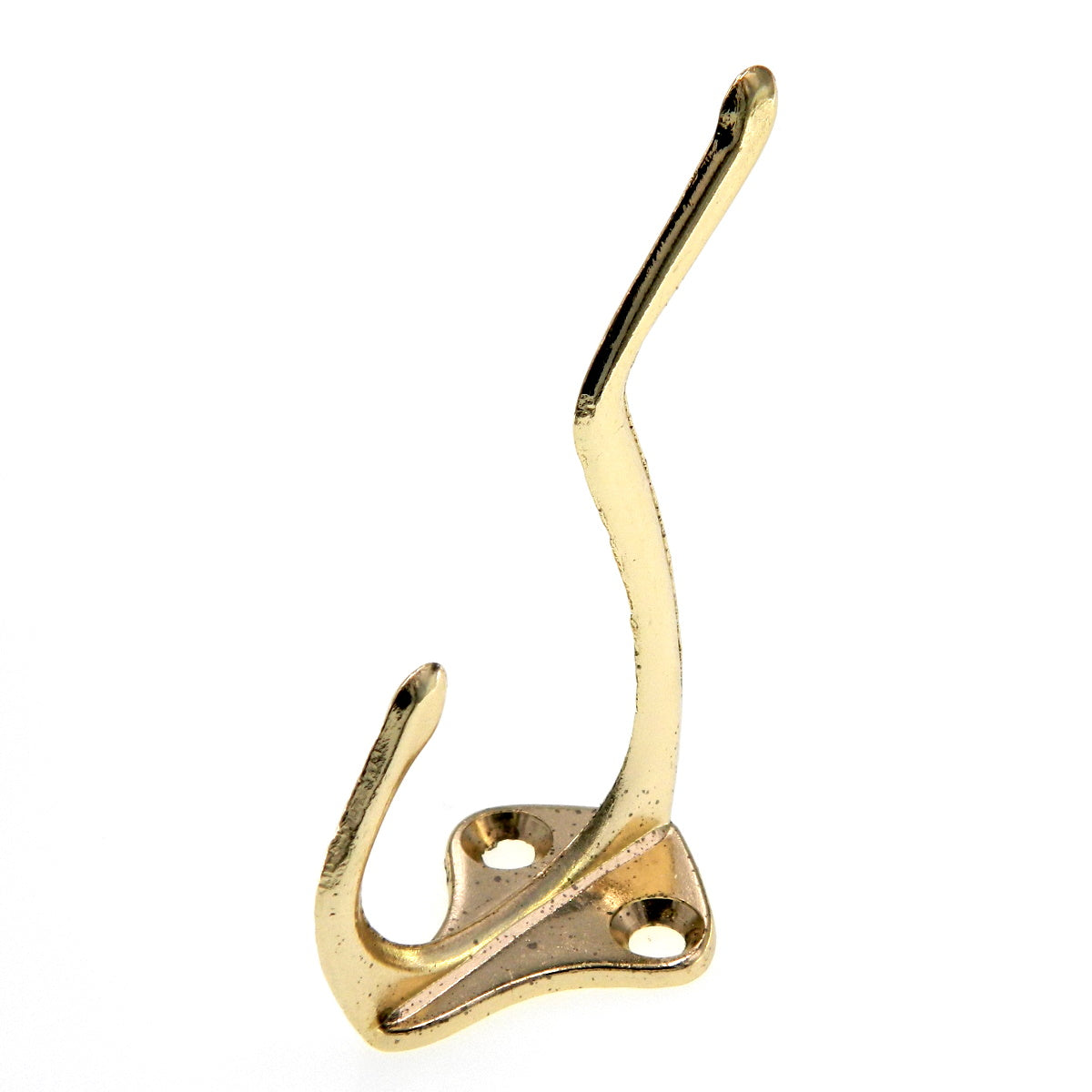 Amerock Allison Polished Brass Double, Wall Mounted Coat and Hat Hook 69213