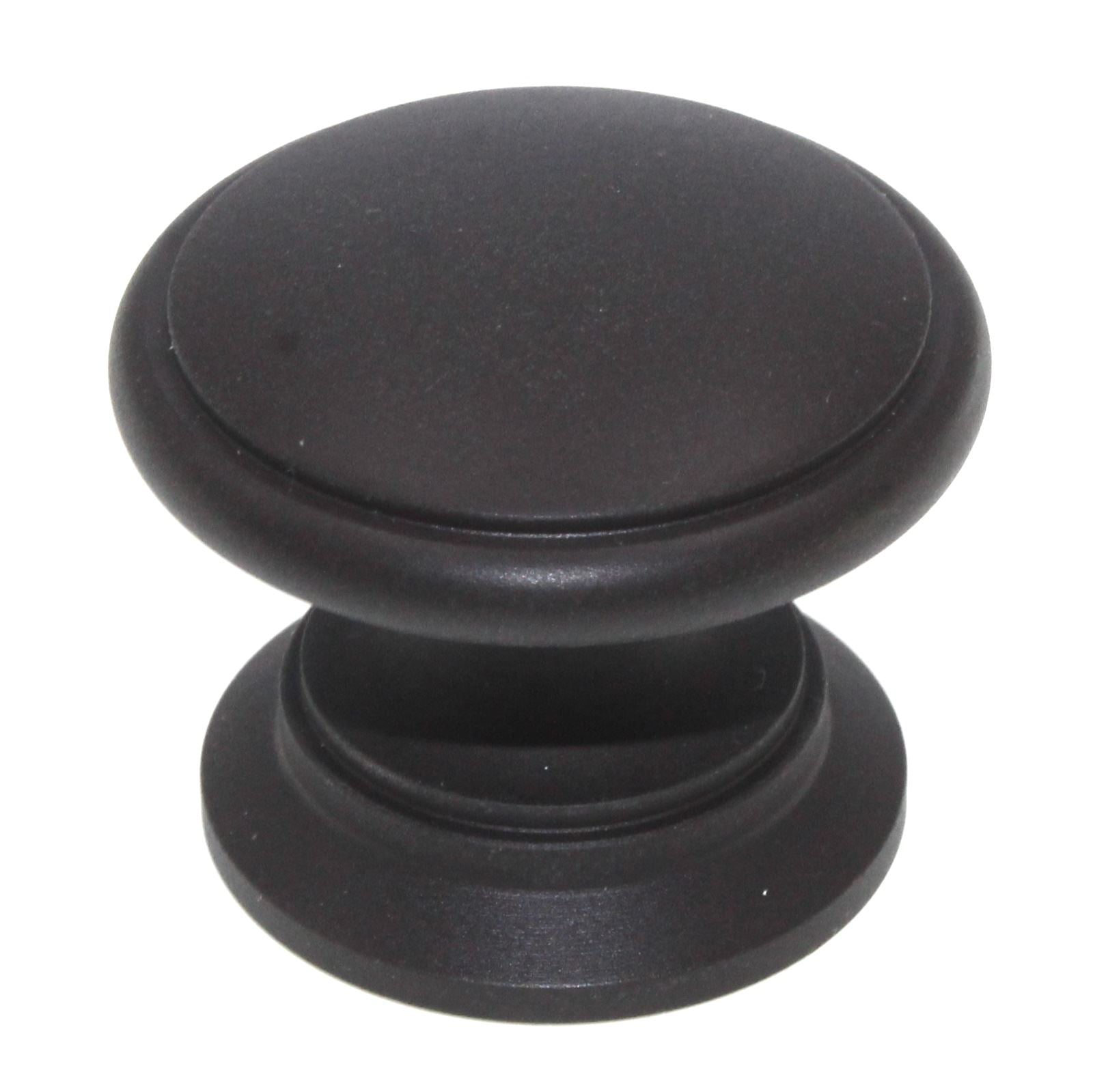 Schaub And Company 1 1/4" Solid Brass Cabinet Knob Oil-Rubbed Bronze 702-10B