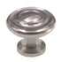 Schaub And Company 1 1/4" Round Solid Brass Cabinet Knob Satin Nickel 703-15