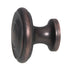 Schaub And Company 1 1/4" Solid Brass Cabinet Knob Michelangelo Bronze 703-MIBZ