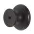 Schaub And Company 1 1/2" Solid Brass Cabinet Knob Oil-Rubbed Bronze 704-10B