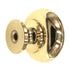 Schaub And Company 1 1/4" Round Solid Brass Cabinet Knob Polished Brass 706-03