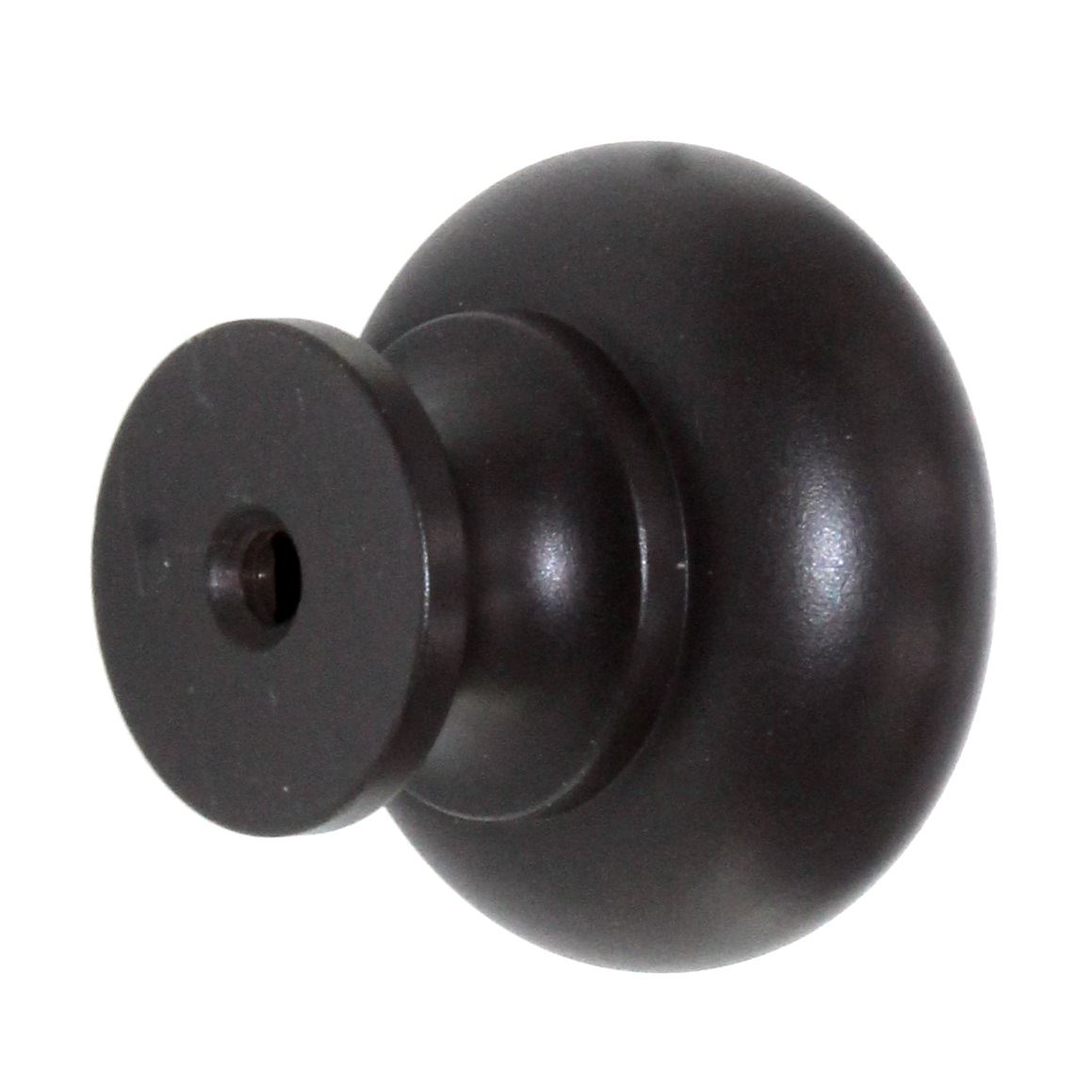 Schaub Country 1 1/4" Solid Brass Cabinet Knob Oil-Rubbed Bronze 706-10B