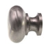 Schaub And Company Country 1 1/4" Solid Brass Cabinet Knob Satin Nickel 706-15