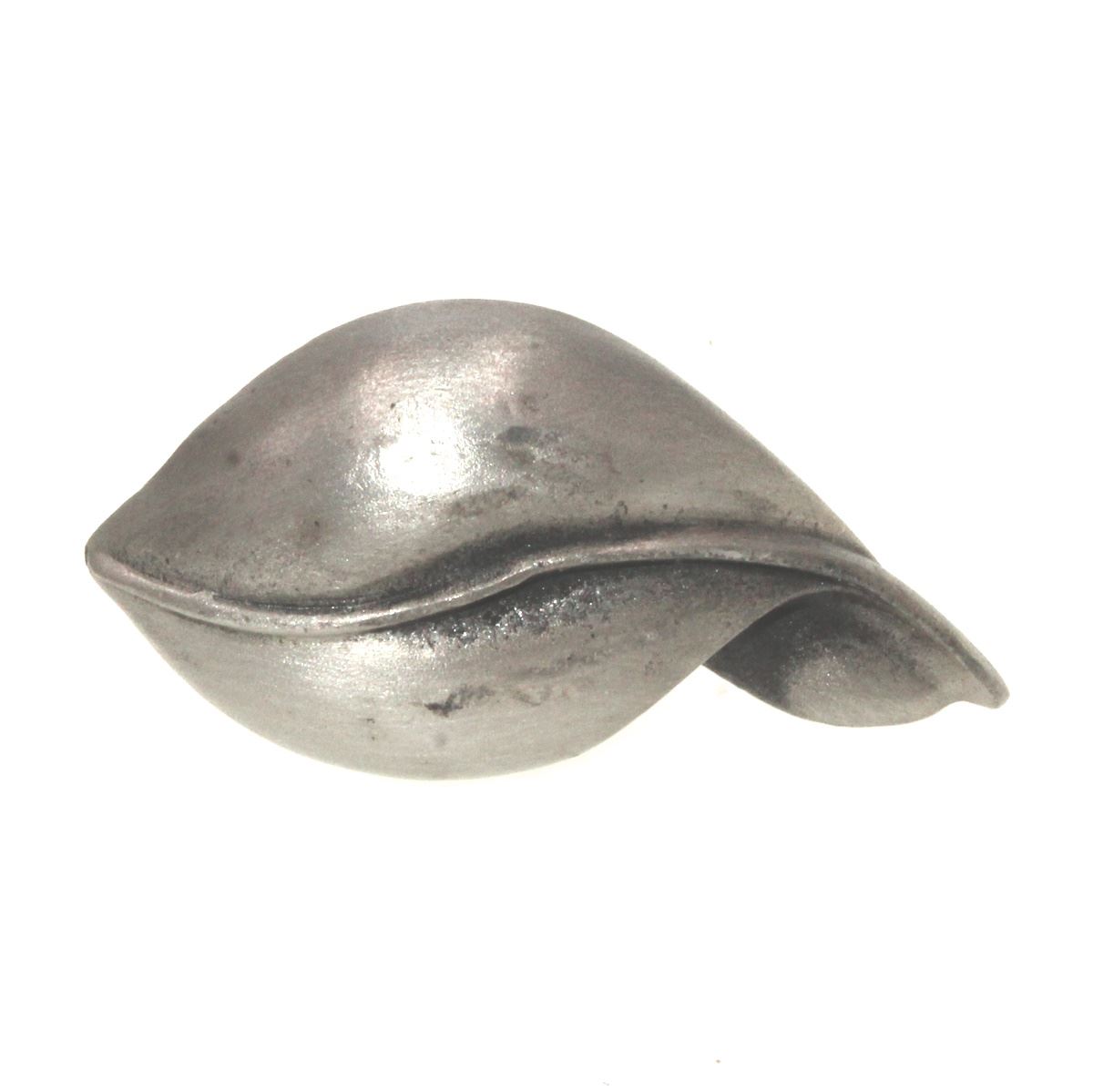 Anne at Home Nature Vermont Right 2" Leaf Cabinet Knob Satin Pewter 706-20