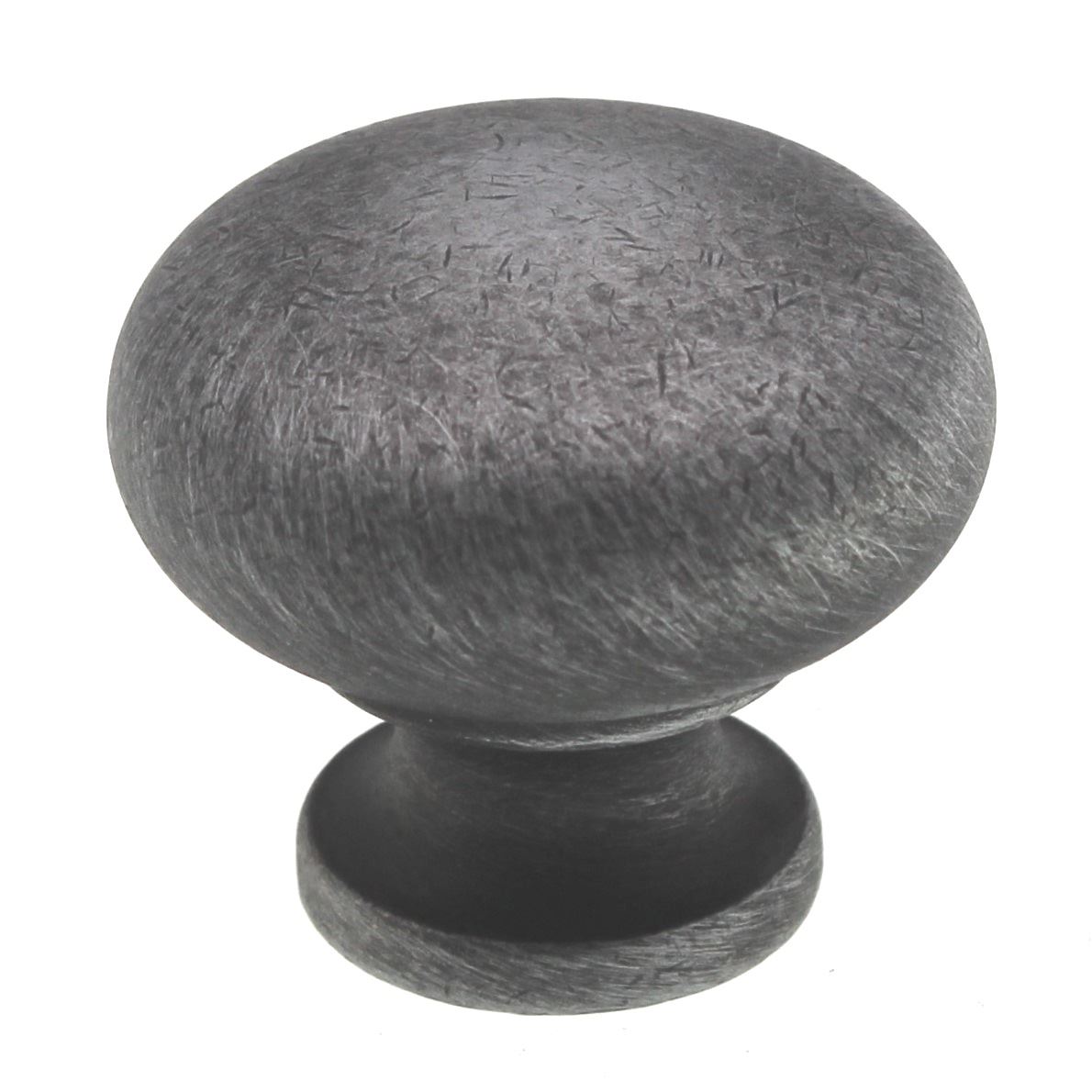 Schaub And Company 1 1/4" Round Solid Brass Cabinet Knob Dark Pewter 706-DP