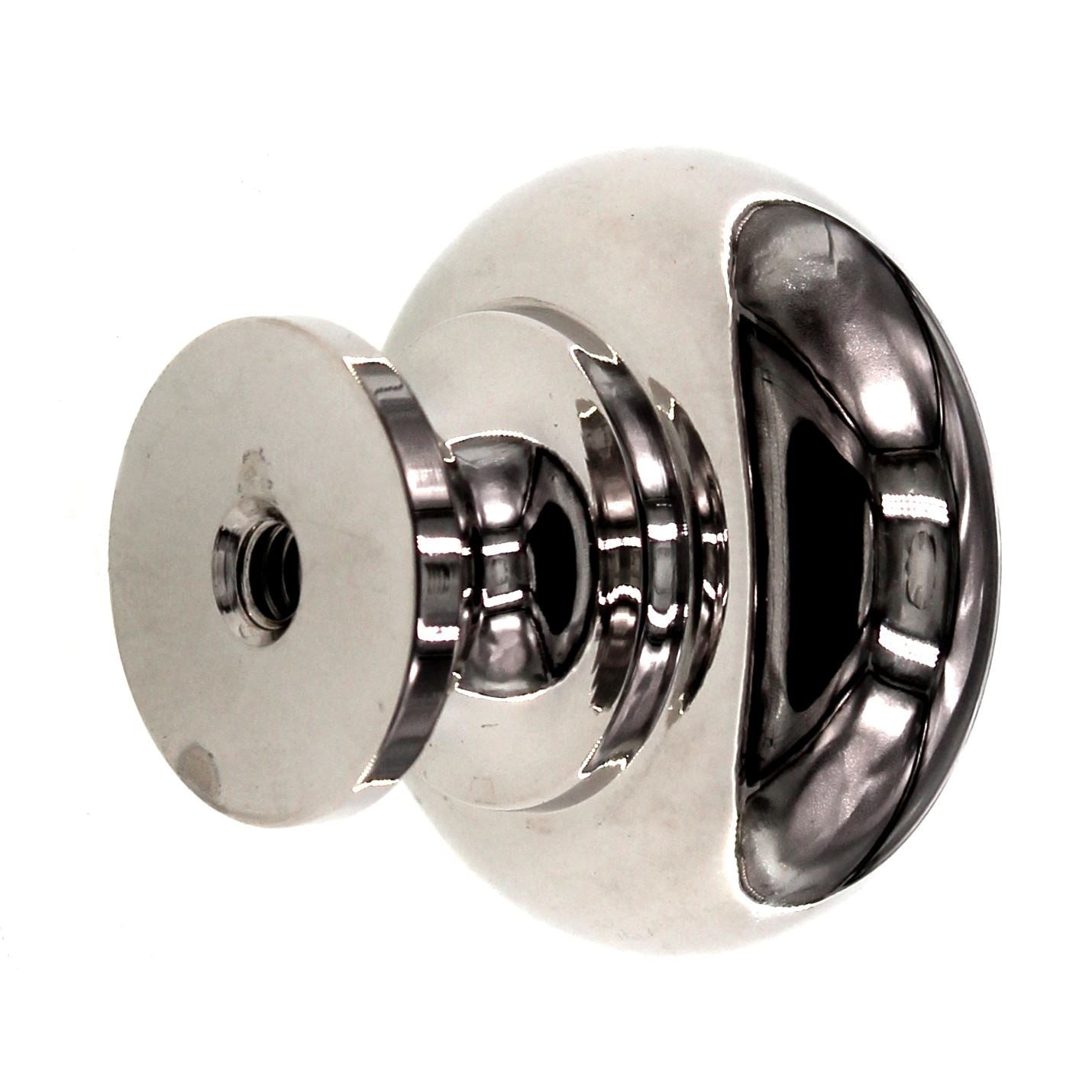 Schaub And Company 1 1/4" Solid Brass Cabinet Knob Polished Nickel 706-PN