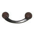 Anne at Home Sasha 3" Ctr. Cabinet Drop Pull Black with Terra Cotta Wash 708-730