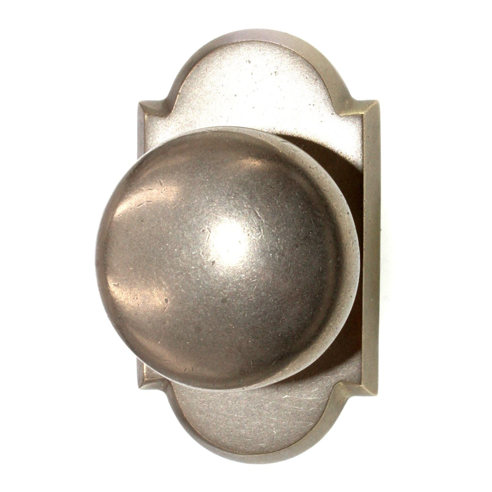 Emtek Winchester Passage Door Knob Sandcast Bronze Reversible 710WCTWB