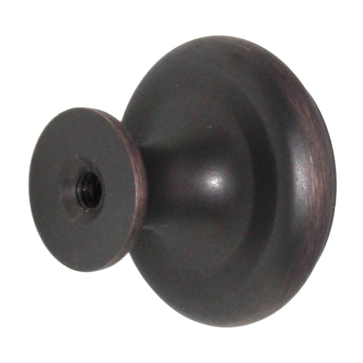 Schaub And Company 1 1/4" Solid Brass Cabinet Knob Michelangelo Bronze 711-MIBZ