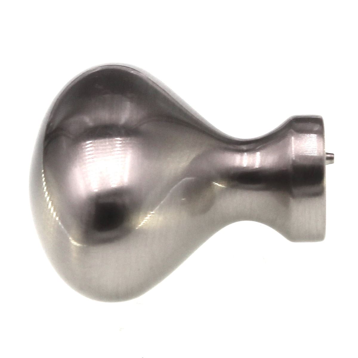 Schaub And Company Country 1 3/8" Solid Brass Cabinet Knob Satin Nickel 719-15