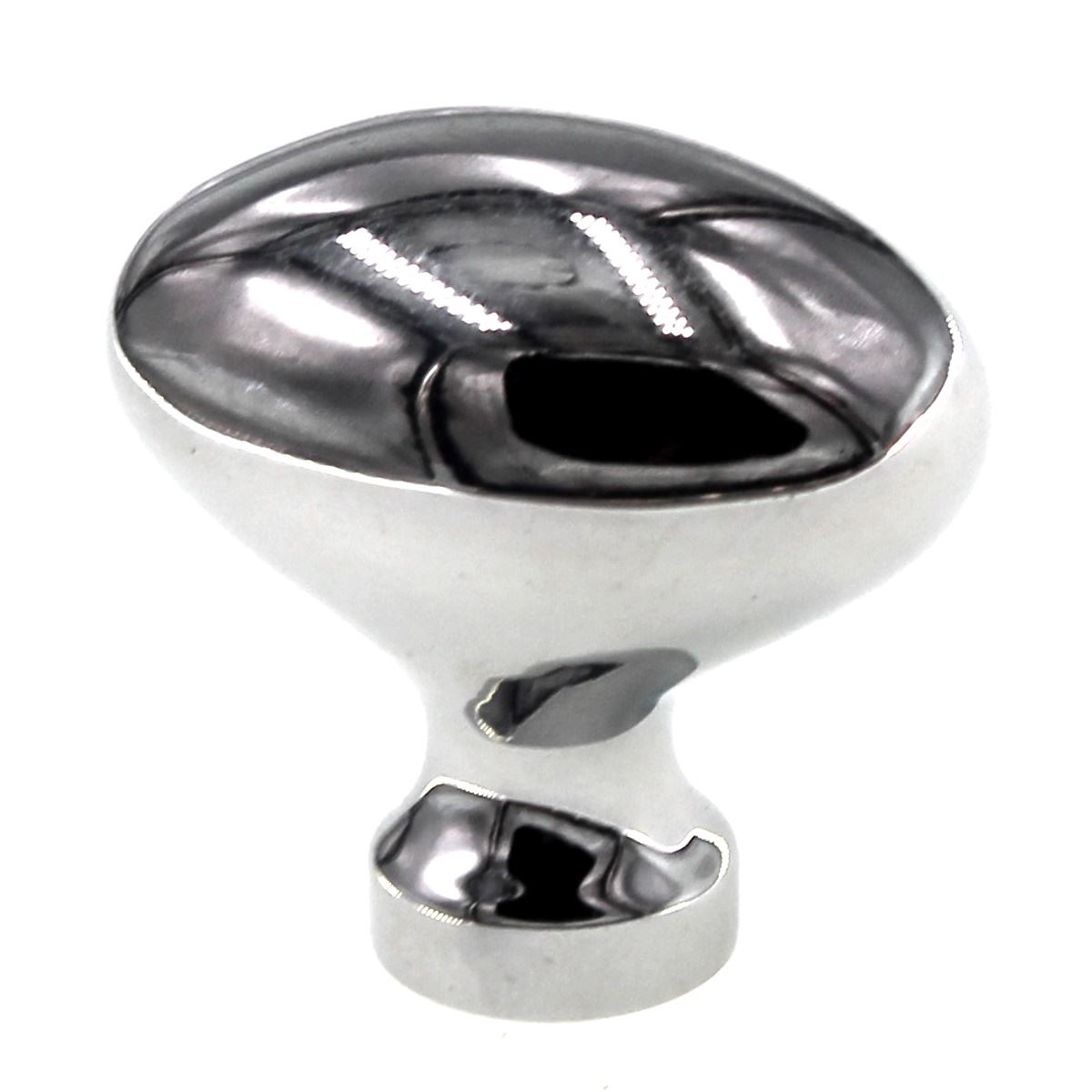 Schaub Country 1 3/8" Solid Brass Cabinet Knob Polished Chrome 719-26