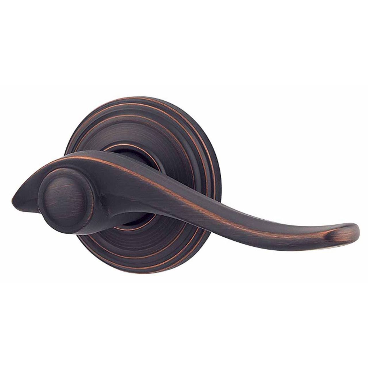 Kwikset Avalon Closet / Hall Passage Door Lever Venetian Bronze 720AVL-11P